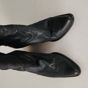 Black Cowboy Boots